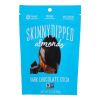 Skinny Dipped Almonds - Dark Chocolate Cocoa - Case Of 10 - 3.5 Oz