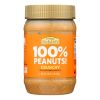 Crazy Richard's All-natural Crunchy Peanut Butter - Case Of 12 - 16 Oz