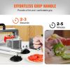 VEVOR Commercial Tomato Slicer, 3/16 inch Tomato Cutter Slicer, Stainless Steel Heavy Duty Tomato Slicer Machine