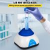 VEVOR Vortex Mixer, 3000RPM Mini Vortex Mixer Shaker, Touch Function Scientific Lab Vortex Shaker, Mix Up to 50ML, 6mm Orbital Diameter for Test Tube