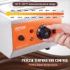 VEVOR Chocolate Tempering Machine, 9 Lbs 2 Tanks Chocolate Melting Pot with TEMP Control 86~185°F
