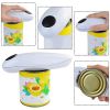 Electric can opener set, can opener, one-click start, suitable for people with small strength, outdoor camping gadgets, small household appliances