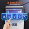VEVOR Commercial Ice Maker, 120lbs/24H, Ice Maker Machine, 50 Ice Cubes in 12-15 Minutes