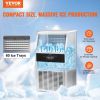 VEVOR Commercial Ice Maker, 140lbs/24H, Ice Maker Machine, 60 Ice Cubes in 12-15 Minutes