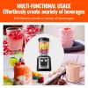 VEVOR Professional Blender, Commercial Countertop Blenders, 68 oz Jar Blender Combo, Stainless Steel 3 Functions Blender, for Frozen Drinks, Shakes