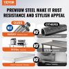 VEVOR Stainless Steel Prep Table, 30 x 60 x 34 Inch, Heavy Duty Metal Worktable with 3 Adjustable Height Levels