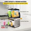 VEVOR Margarita Machine, 15Lx2 Tank Commercial Slushy Machine, Slushie Machine 1000W, Commercial Margarita Maker